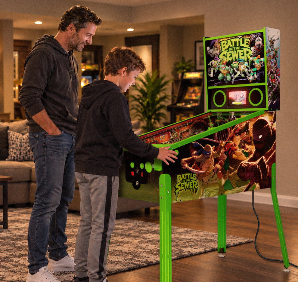 PRESALE: Teenage Mutant Ninja Turtles: Battle in the Sewer Pinball Machine