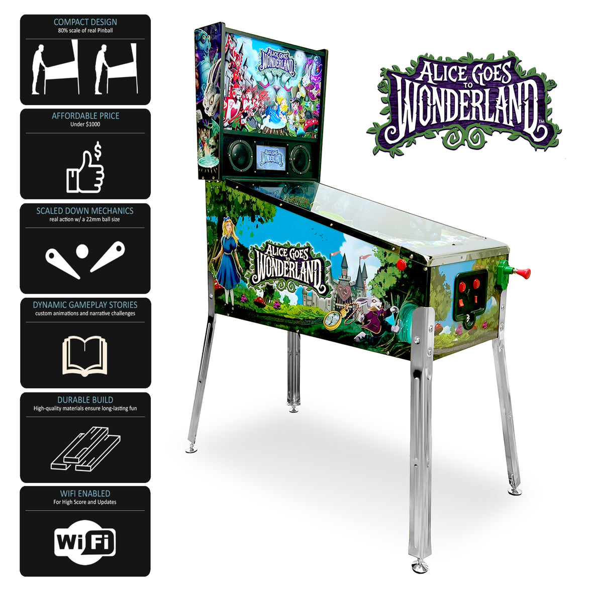 Alice Goes to Wonderland Pinball