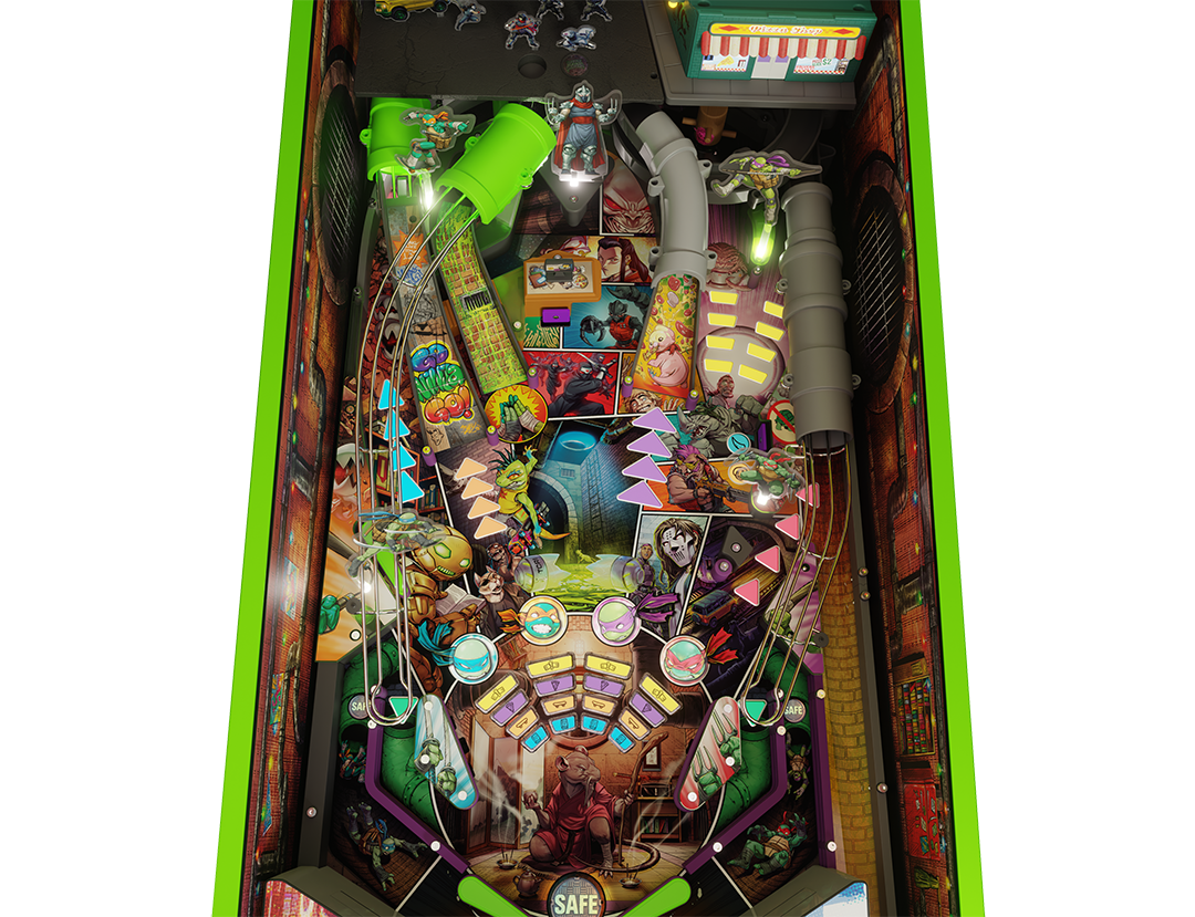 PRESALE: Teenage Mutant Ninja Turtles: Battle in the Sewer Pinball Machine