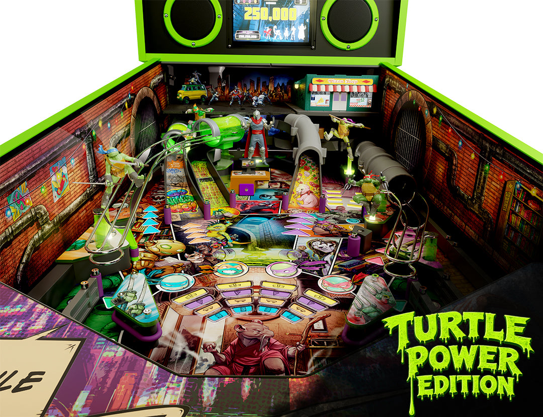PRESALE: Teenage Mutant Ninja Turtles: Battle in the Sewer Pinball Machine