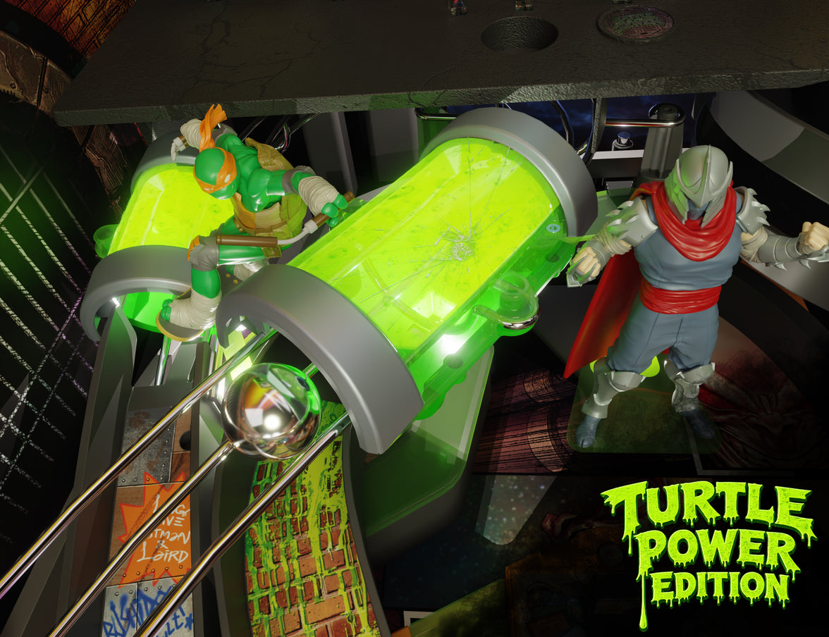 PRESALE: Teenage Mutant Ninja Turtles: Battle in the Sewer Pinball Machine