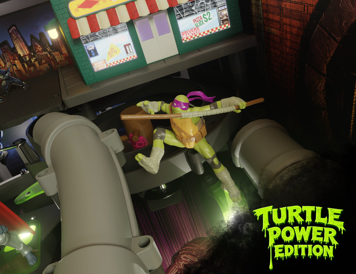 PRESALE: Teenage Mutant Ninja Turtles: Battle in the Sewer Pinball Machine