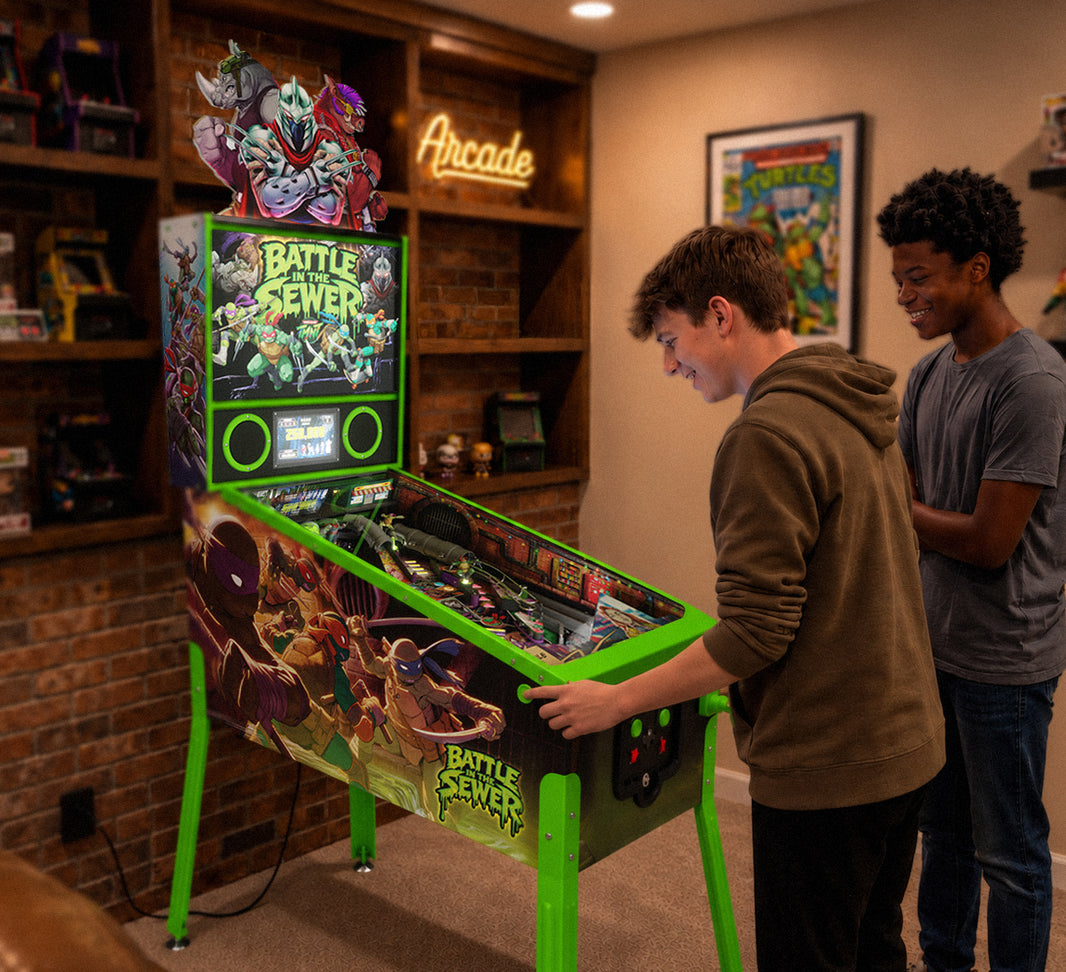 PRESALE: Teenage Mutant Ninja Turtles: Battle in the Sewer Pinball Machine